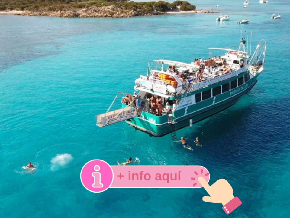 EXCURSION EN BARCO EN EL ARCHIPIELAGO DE LA MADDALENA