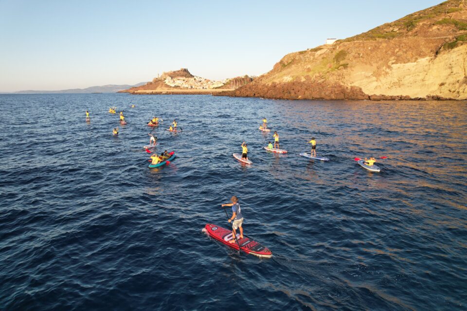Experiencia en SUP/ Kayak al atardecer debajo del castillo de Castelsardo - Imagen 5